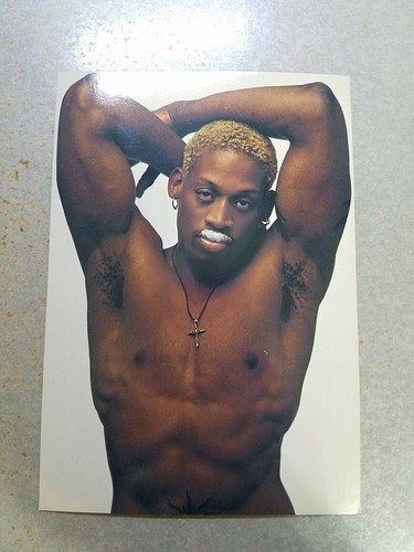 Cartolina dennis rodman gocard - dennis,