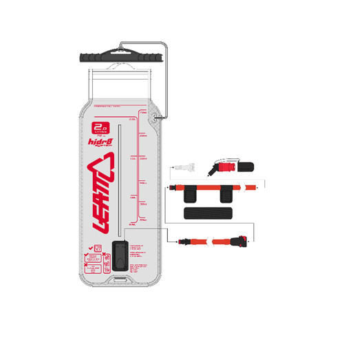Vescica idratazione leatt flat - leatt,
