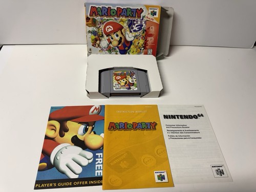 Mario party n64 - n64, cib
