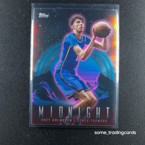 Topps chet holmgren 2023 - topps, 2023/24
