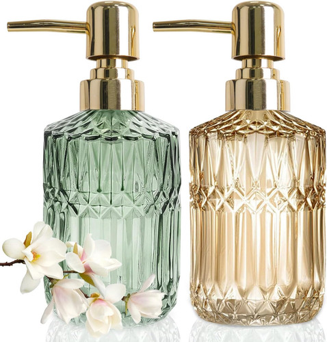 Dispenser sapone bagno vetro - dispenser,