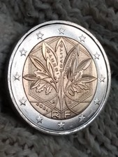 Moneta 2€ Francia 2024 Nuovo Design l'albero della vita. Tiratura non si conosce