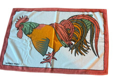 Hermes Rooster Bath Mat -