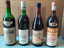 Lotto 4 Bottiglie Vino Vintage Torre Quarto Donnici Riserva Sciacca Porti Ciro