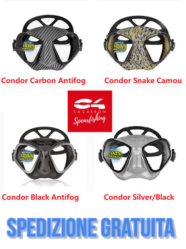 Maschera sub condor - maschera, antifog