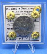 LA021-REGNO D'ITALIA - V.Em. III - 1 Lira 1908 - R