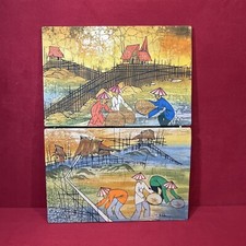 2 batik vintage in seta