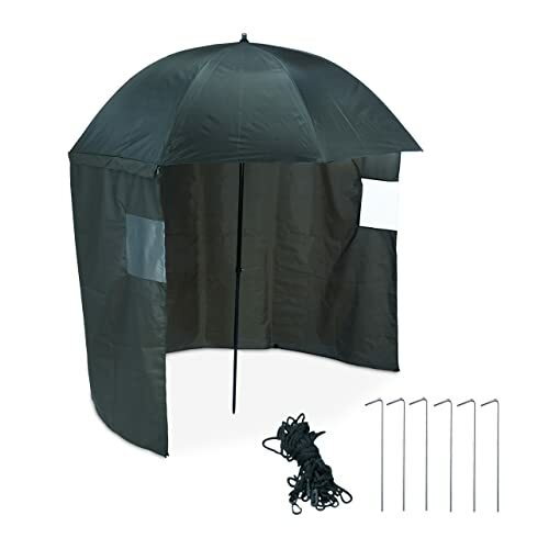 Relaxdays ombrello tenda - relaxdays, a