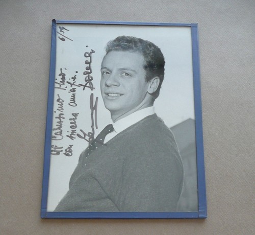 Autografo johnny dorelli - autografo,