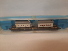Atlas 2480 vagone merci D.B. flat car Circus scala N