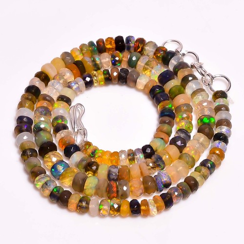 Collana perline sfaccettate - collana,