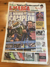 MARCA CHAMPIONS LEAGUE 2010 MADRID INTER BAYERN MONACO ZANETTI MILITO TRIPLETE
