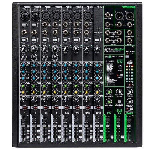 Mackie profx12v3 mixer - mackie,