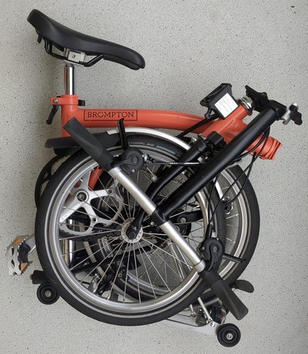 Bicicletta pieghevole brompton - pieghevole,