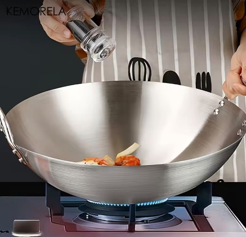 Padella con doppio manico - , in