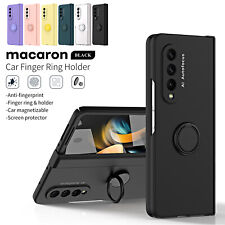 360° Magnetic Ring Stand Screen Protector Case for Samsung Galaxy Z Fold 5 4 3 2