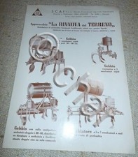 Brochure Macchine agricole - Costruzioni Agricole SCAI 1960 ca