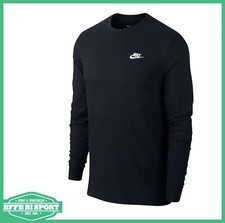 T-shirt Nike Sportswear uomo manica lunga maglia girocollo tshirt tempo libero