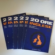 corso di inglese "20 ORE DI INGLESE ZANASI" fascicoli e vinili 24/25/26/27/28/35