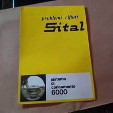 SITA BENNA COMPATTATORE RIFIUTI NETTEZZA URBANA BROCHURE ORIGINALE