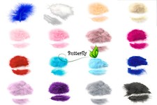 20 piume di marabù 12-17cm