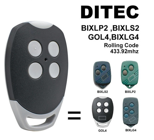 Ditec gol4 radiocomando - gol4,