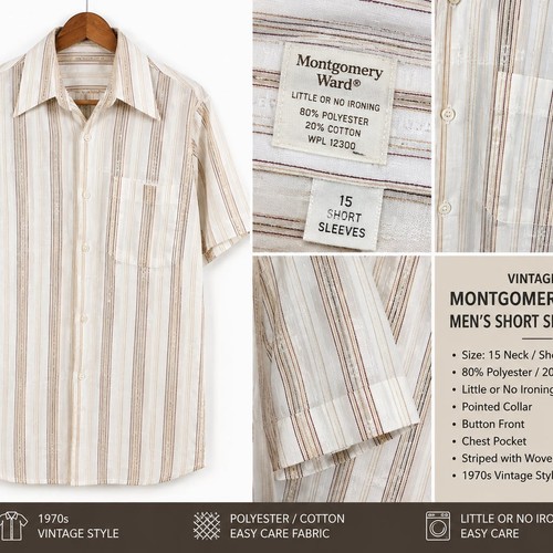 Camicia vintage montgomery - camicia,
