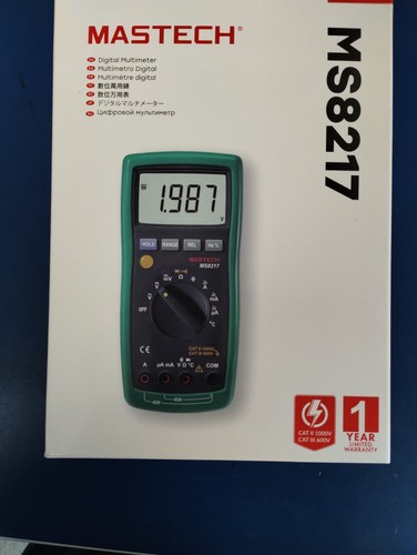 Mastech ms8217 multimetro - mastech,