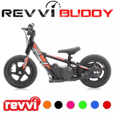 Bicicletta Revvi 12" Bambini Bilanciamento Elettrico Motocross 2-6 anni
