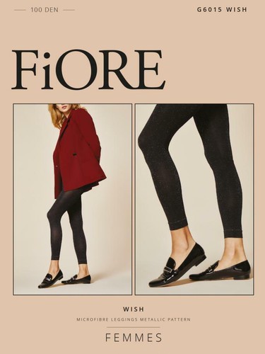 Fiore wish leggings opaco - fiore,