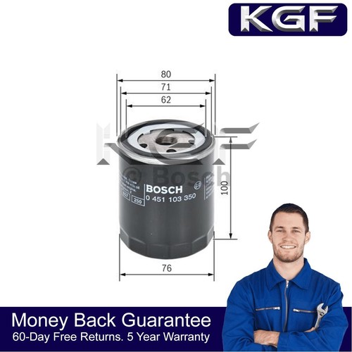 Filtro olio kgf adatto - filtro,