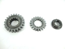 INGRANAGGI COMANDO ASTA VALVOLA SCARICO YAMAHA YZ 250 1990 EXHAUST VALVE GEARS 