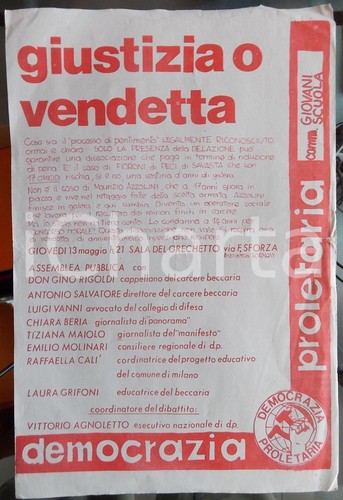 1980 milano democrazia - ca,