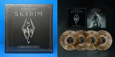 Skyrim Ultimate Edition Vinyl Record Soundtrack 4 LP Paarthurnax Box Set VGM OST