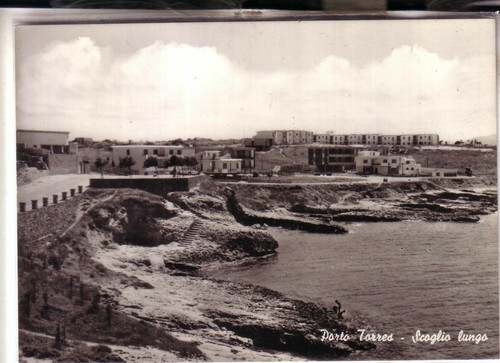 Cartolina porto torres - porto,