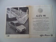 advertising Pubblicità 1985 ALFA ROMEO 90