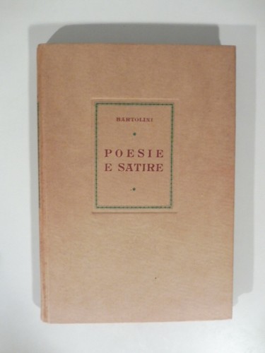 Luigi bartolini poesie e - bartolini,,