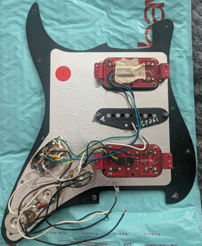 Fender twin head hsh - fender,