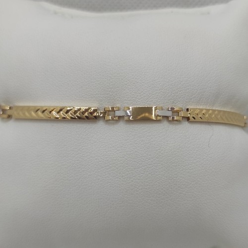 Bracciale oro 18k uomo - bracciale,