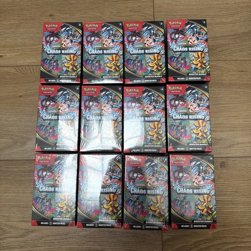 12x pokémon tcg chaos - pokémon, rising