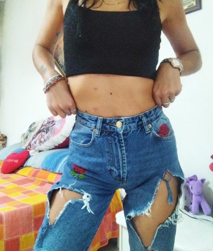 Jeans vita alta pull bear - alta,