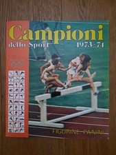 ALBUM PANINI CAMPIONI DELLO SPORT 1973-74 COMPLETO PERFETTO