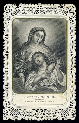 Santino merlettato holy - santino, merlettato-holy