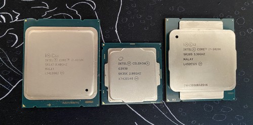 Lotto cpu intel - intel, (3)