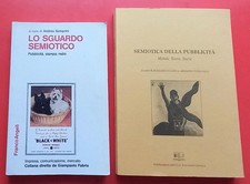 Lotto 2 libri SEMIOTICA DELLA