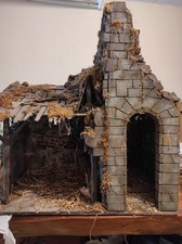 Capanna Presente Per Statue Cm 20 In Legno