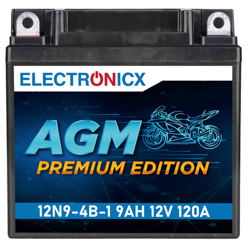 Electronicx yb9 agm - agm, batteria