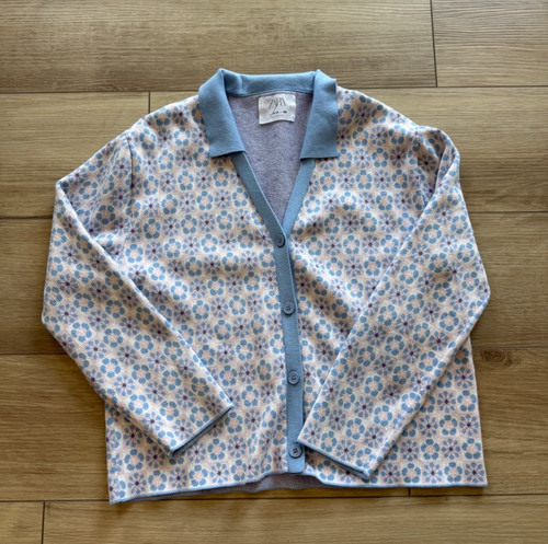 Cardigan maglione retrò zara - maglione,