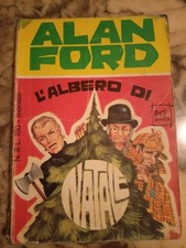 ALAN FORD N. 8 DICEMBRE 1969 "L'ALBERO DI NATALE" EDITORIALE CORNO TOP RARO 