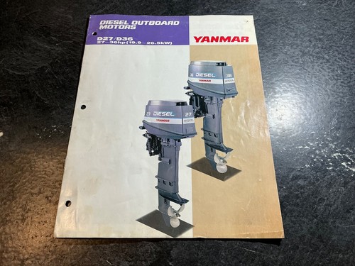 Yanmar model d27 d36 - d36, diesel